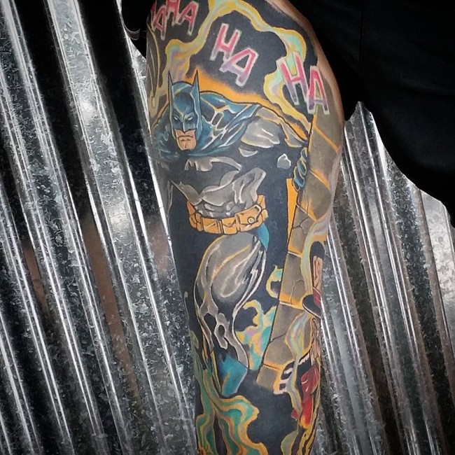 batman tattoo