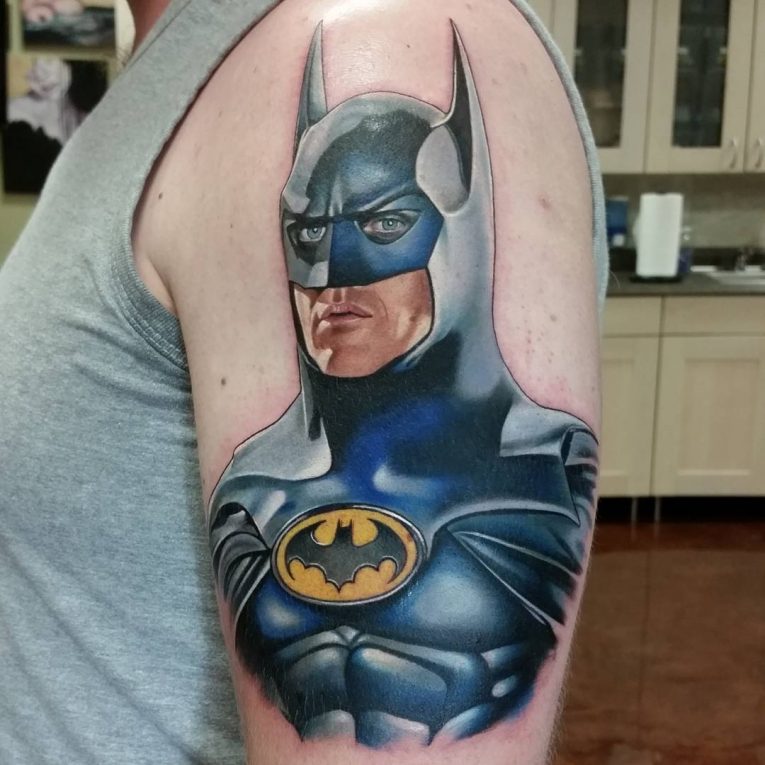 100+ Best Batman Symbol Tattoo Ideas - Comic Superhero (2019)