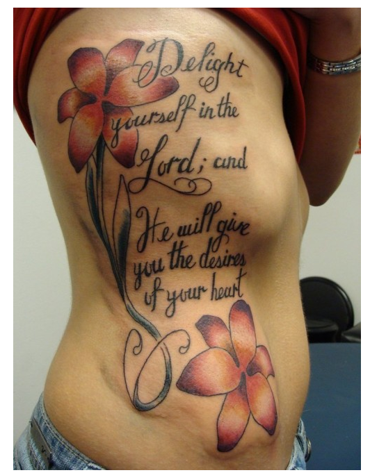 bible verses about healing tattoos