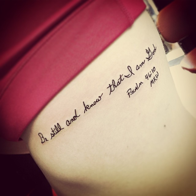 tattoo bible quotes