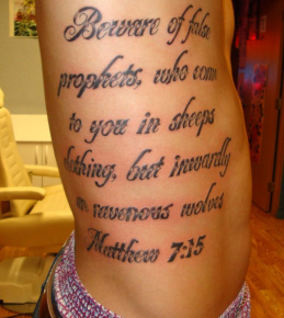 75 Best Bible Verses Tattoo Designs - Holy Spirits (2019)