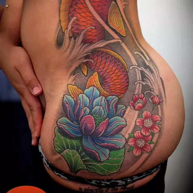 butt tattoo