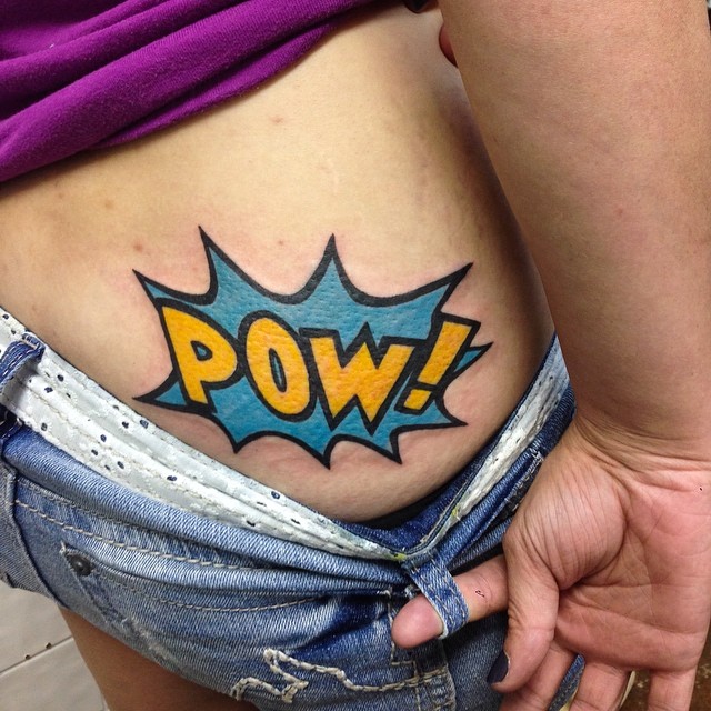 butt tattoo