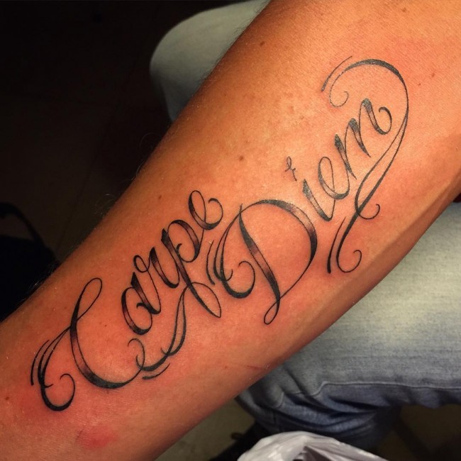 carpe diem tattoo