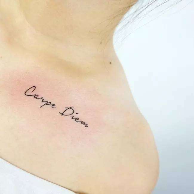 carpe diem tattoo