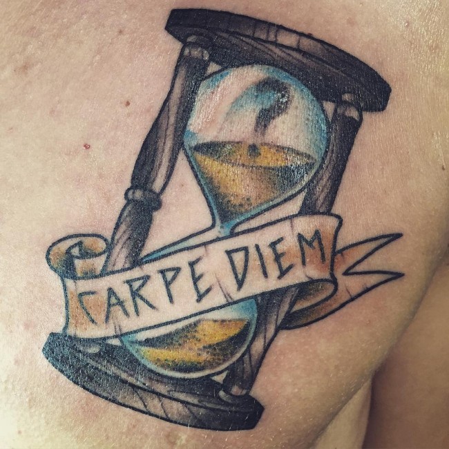 Carpe diem by Gianina Caputo - Tattoogrid.net