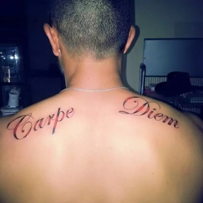 carpe diem tattoo