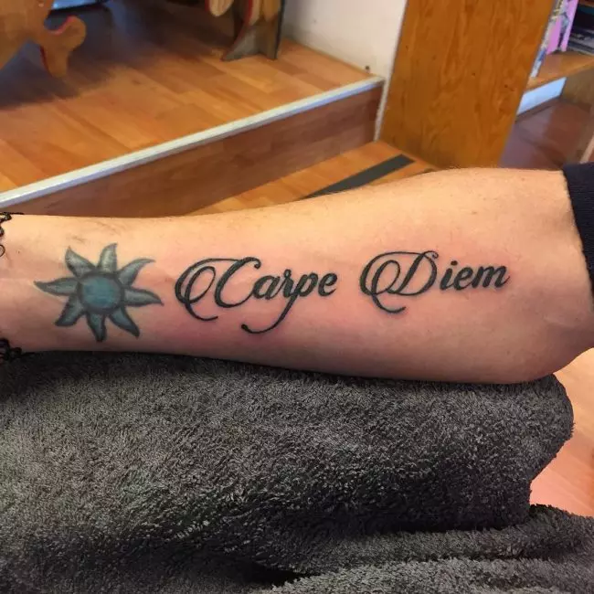 carpe diem tattoo