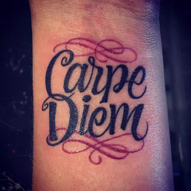 carpe diem tattoo