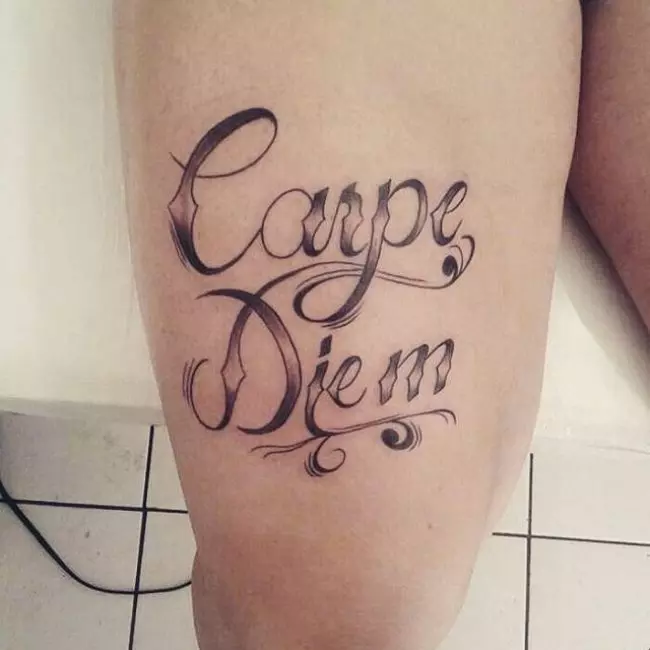 carpe diem tattoo