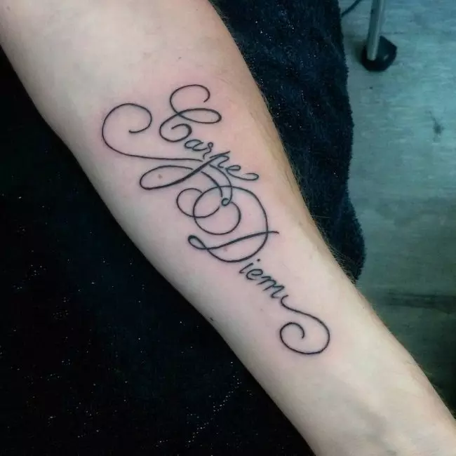 carpe diem tattoo