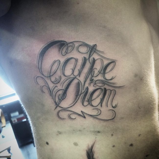 carpe diem tattoo