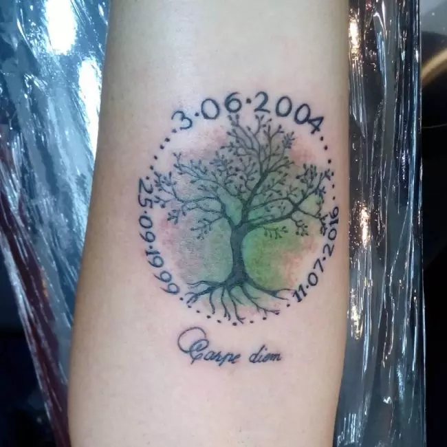 carpe diem tattoo