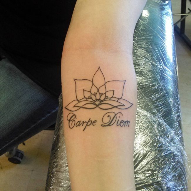 carpe diem tattoo