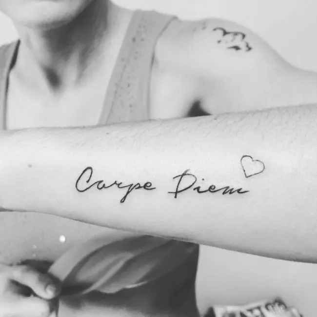 carpe diem tattoo