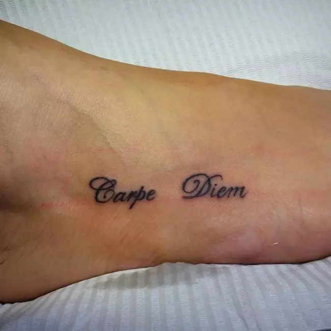 carpe diem tattoo