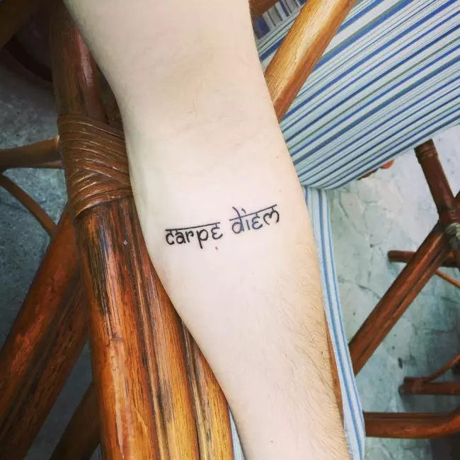 carpe diem tattoo