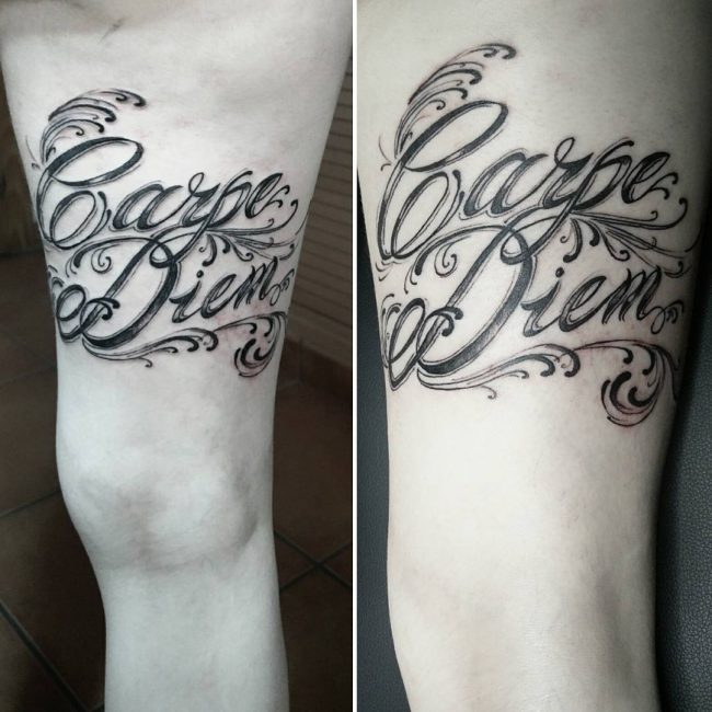 carpe diem tattoo