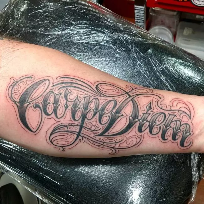 carpe diem tattoo