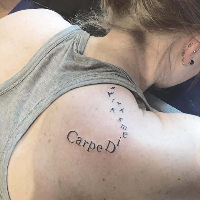 carpe diem tattoo