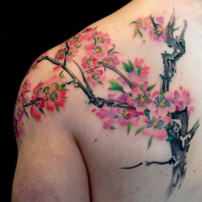 cherry blossom tattoos