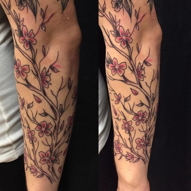 cherry blossom tattoos