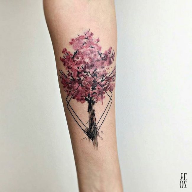 cherry blossom tattoos