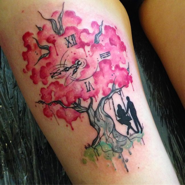 cherry blossom tattoos