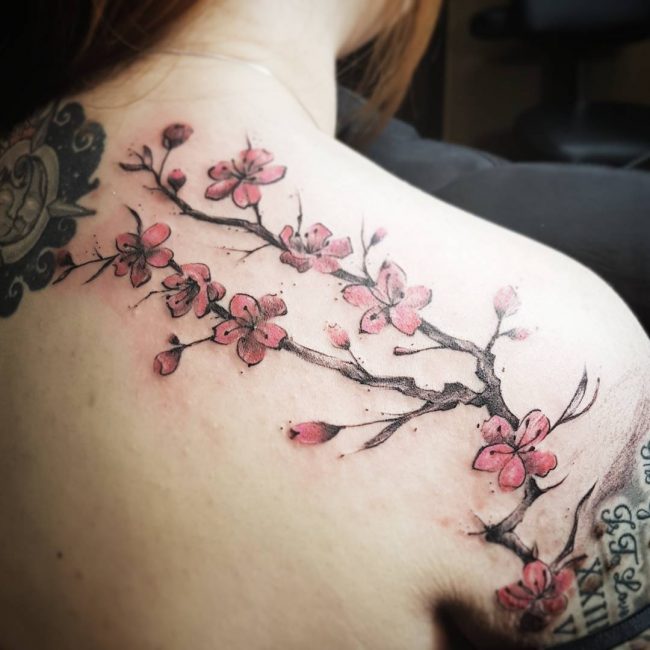 cherry blossom tattoos