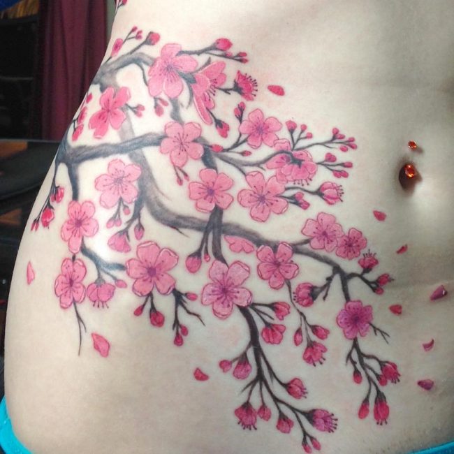 cherry blossom tattoos