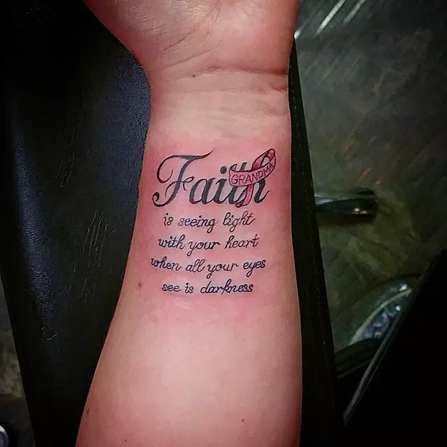 faith quote tattoos