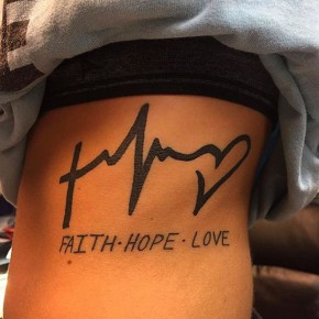 30+ Amazing Faith Love Hope Tattoo - Designs & Meanings (2019)