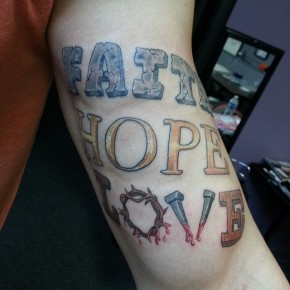 30+ Amazing Faith Love Hope Tattoo - Designs & Meanings (2019)