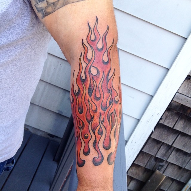 Top 8 Flame Tattoo Designs With Pictures  Styles At Life