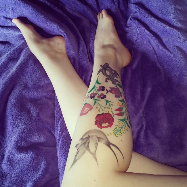 flora tattoos