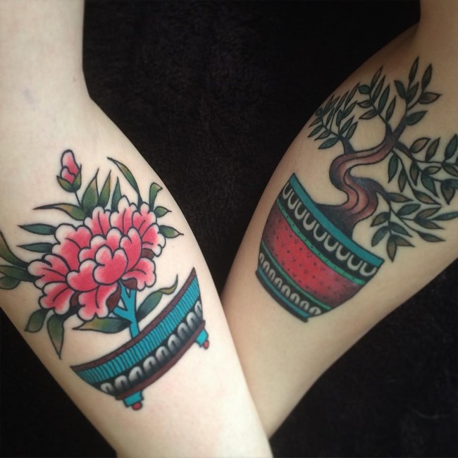 flora tattoos