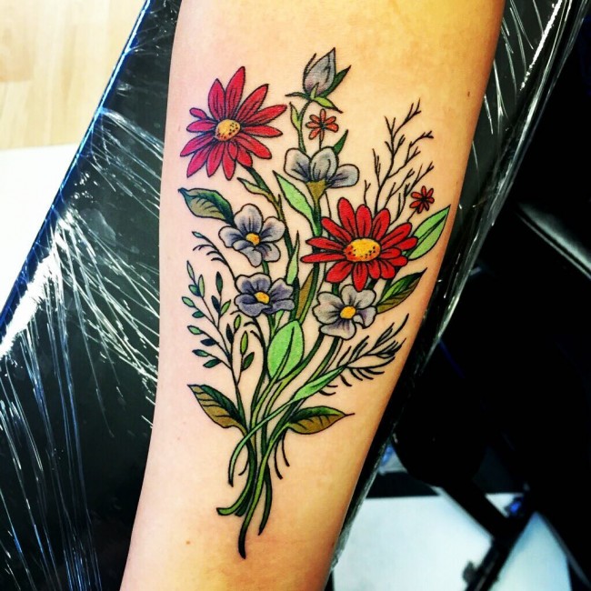 flora tattoos