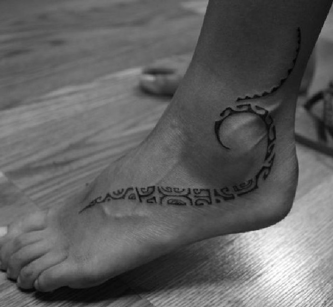 Foot tattoos