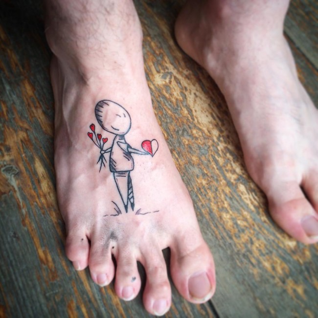 Foot tattoos