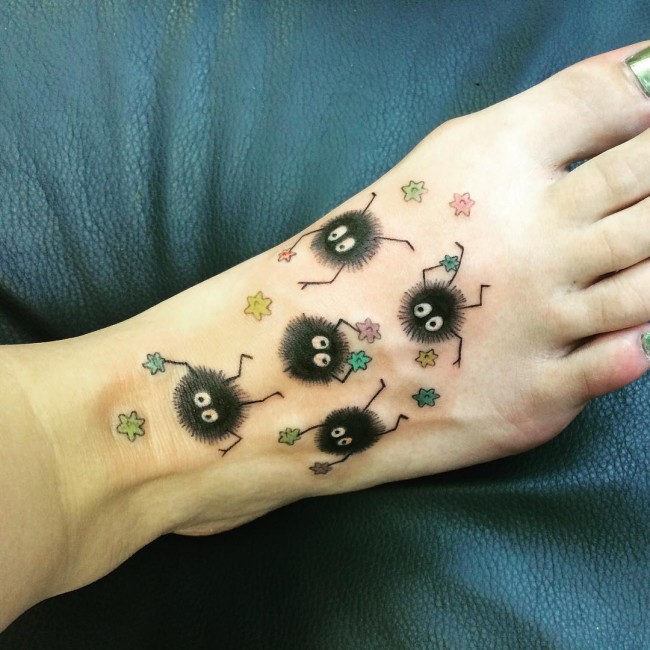 Foot tattoos