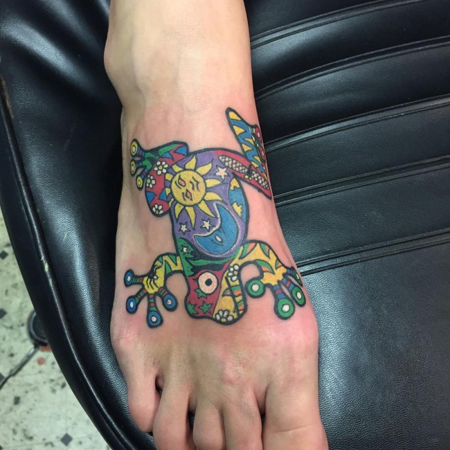 Foot tattoos