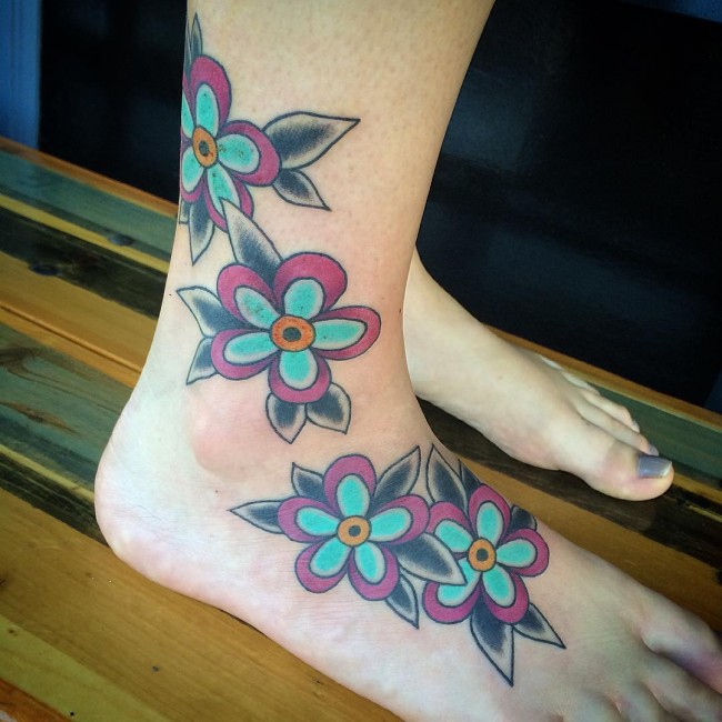 Foot tattoos