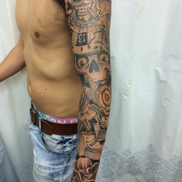 gangster tattoo