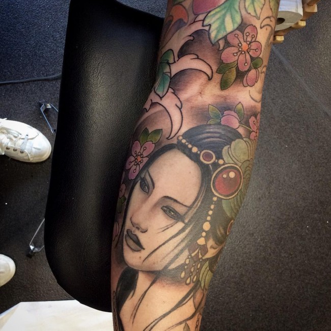 Geisha tattoos