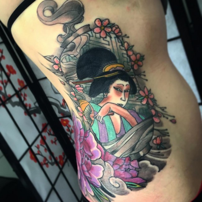 Geisha tattoos