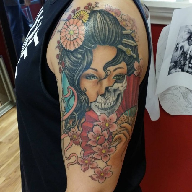 Geisha tattoos