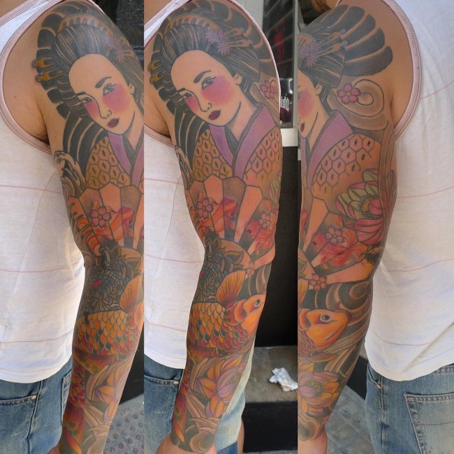 Geisha tattoos