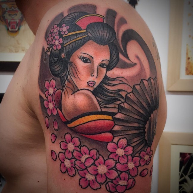 Geisha tattoos