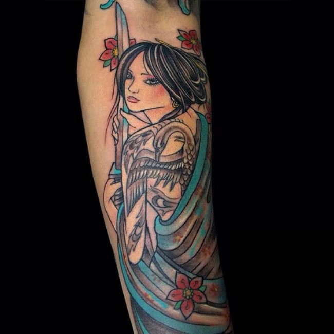 Geisha tattoos