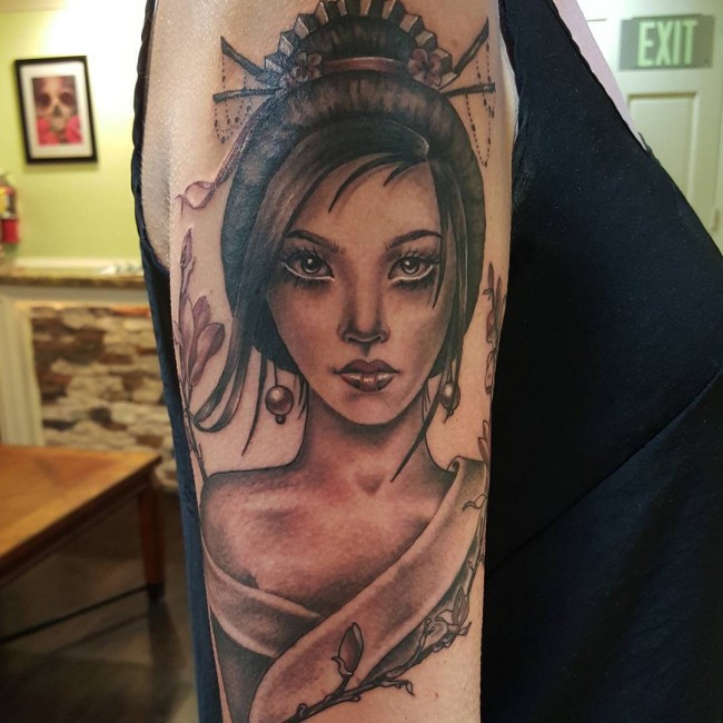 Geisha tattoos